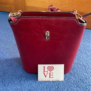 Italian Red Handbag